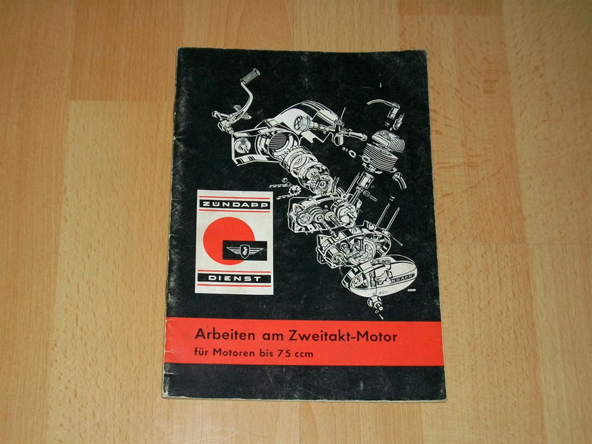 Arbeiten am Zweitaktmotor f�r Motoren bis 75 ccm
