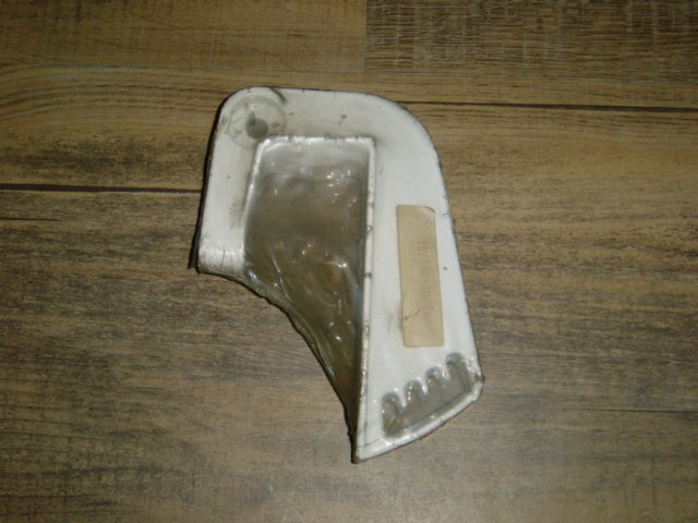 Clamping clip left white 61