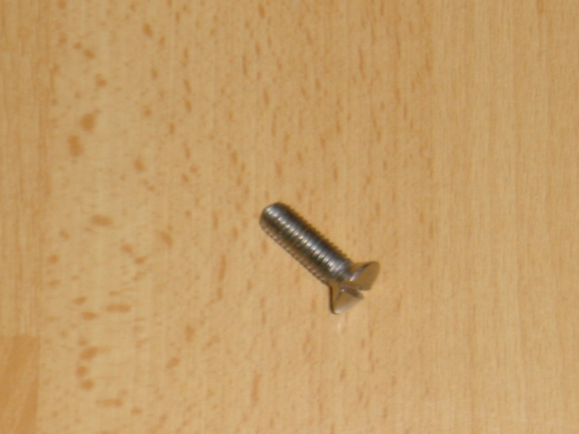 Lens-headed screw 6x20 (Used)