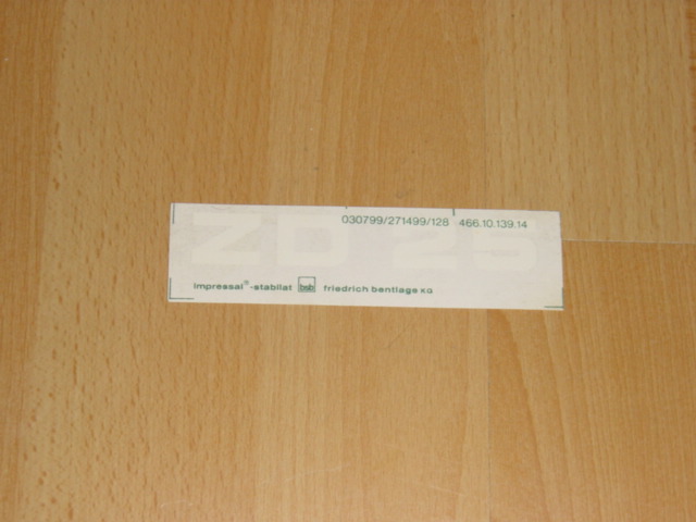 Sticker " ZD25 "