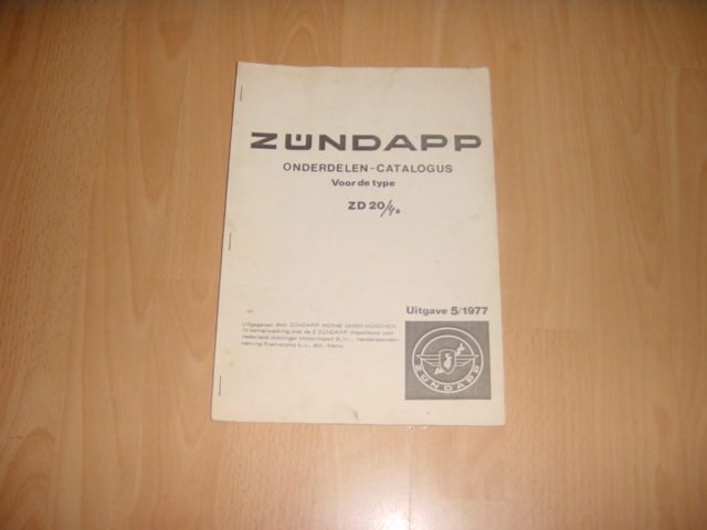 Onderdelen catalogus NL 446 1977-05
