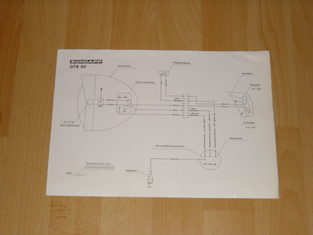 Electical diagram 517 GTS 50