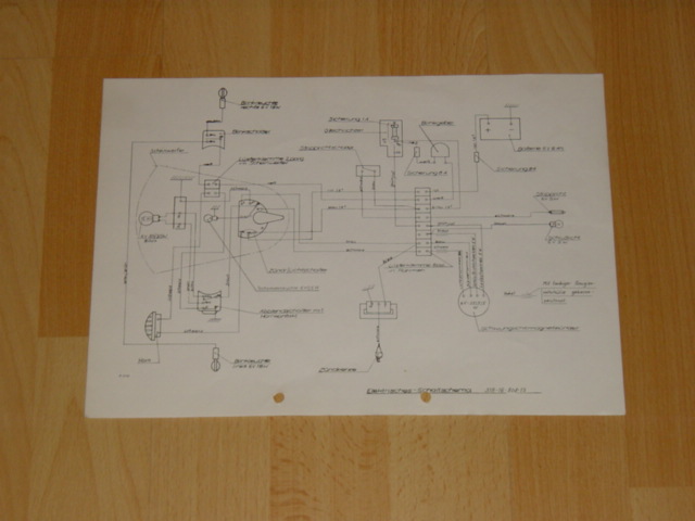 Electrisch schema 518 KS 100