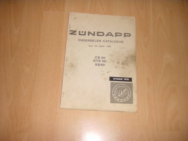 Onderdelen catalogus NL 529 1979-01
