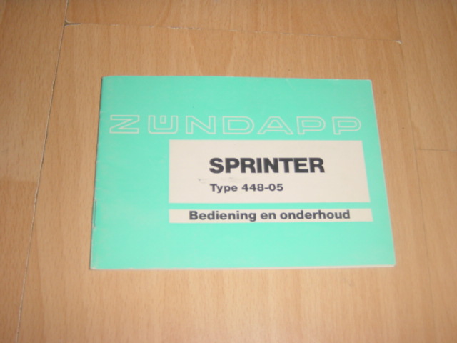 Instructieboekje NL - 448 Sprinter 448-051