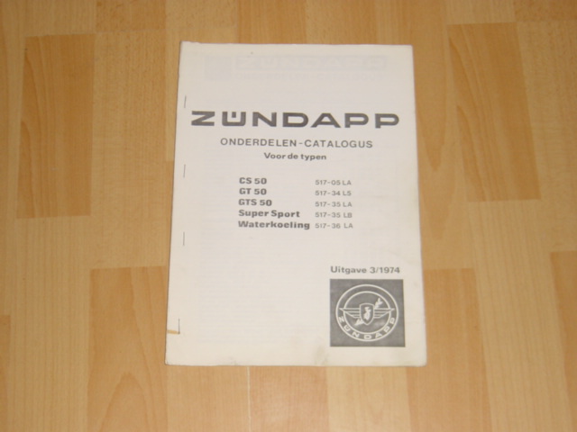 Onderdelen catalogus NL 517 1974-03