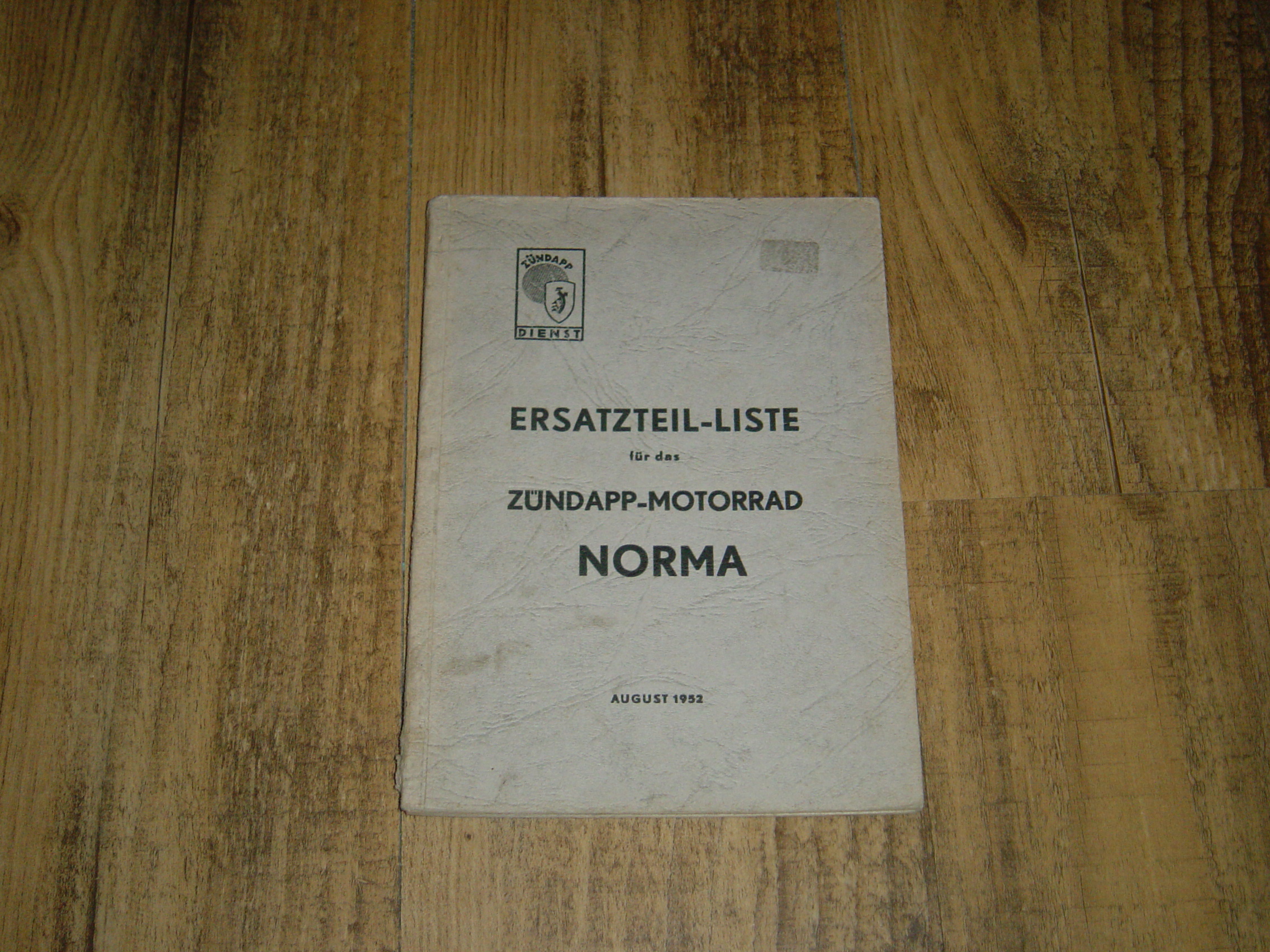 Onderdelen catalogus Motorrad Norma