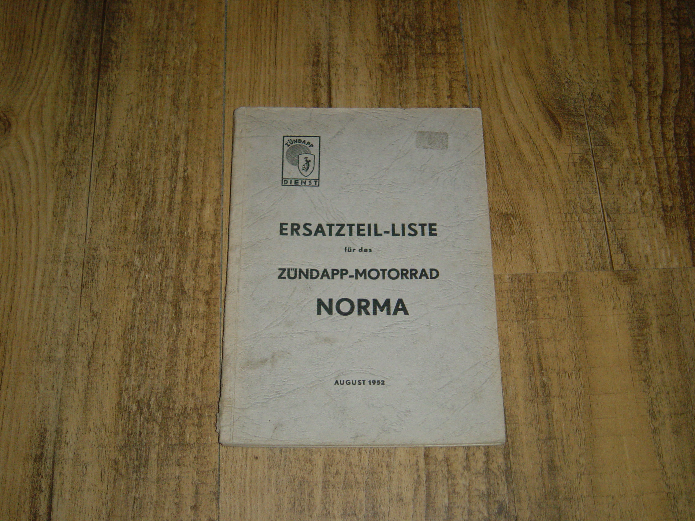 Onderdelen catalogus Motorrad Norma