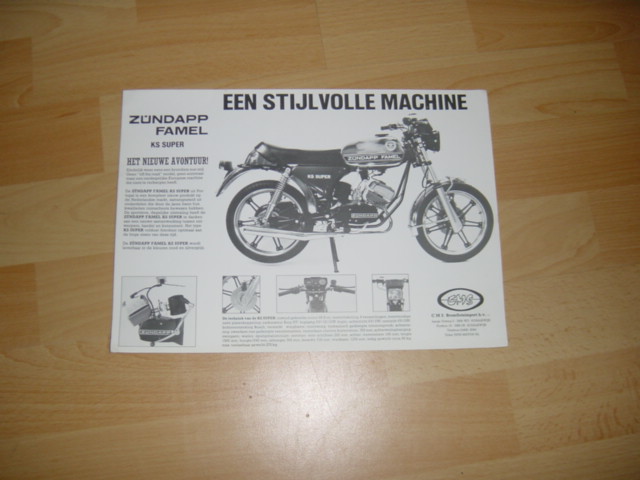 Promotional brochure NL - Famel KS Super