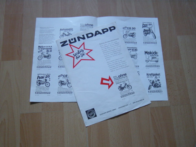 Promotional brochure D - Materndienst 1980