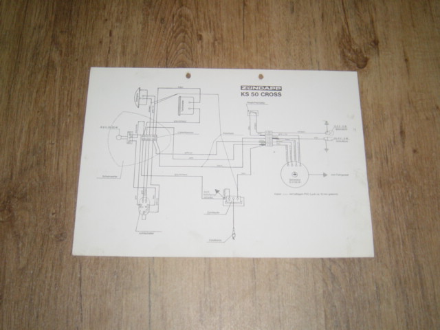 Electical diagram 517 KS50 Cross