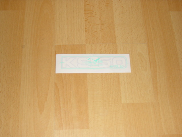 Sticker \" KS 50 \"