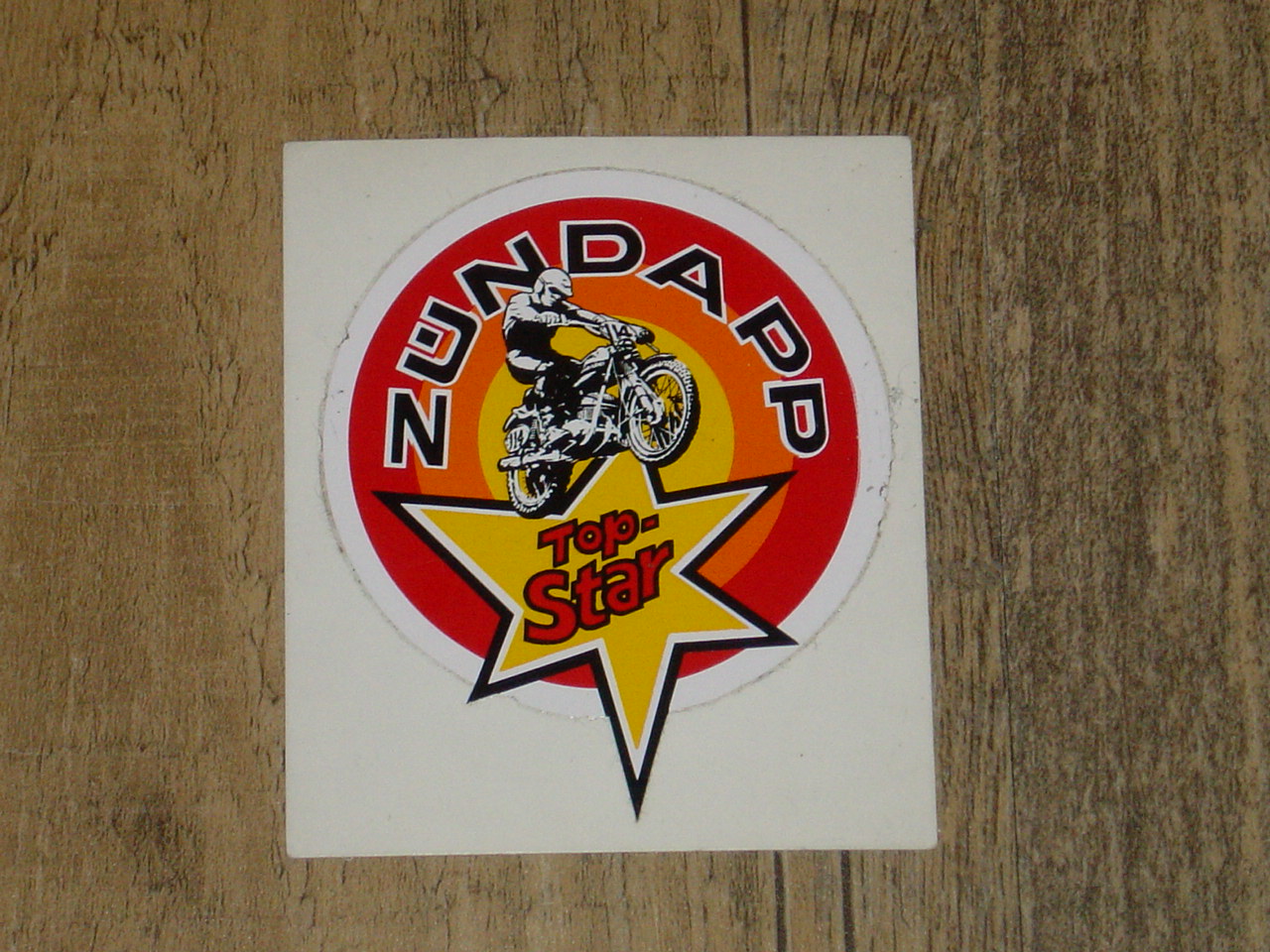 Sticker " Zündapp  Top-Star  "