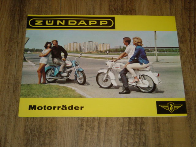 Reklame folder D - 1964 Motorräder