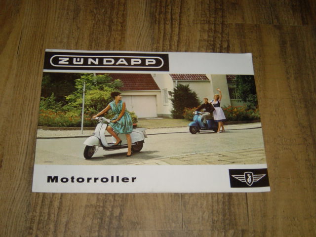 Reklame folder D - 1964 Motorroller