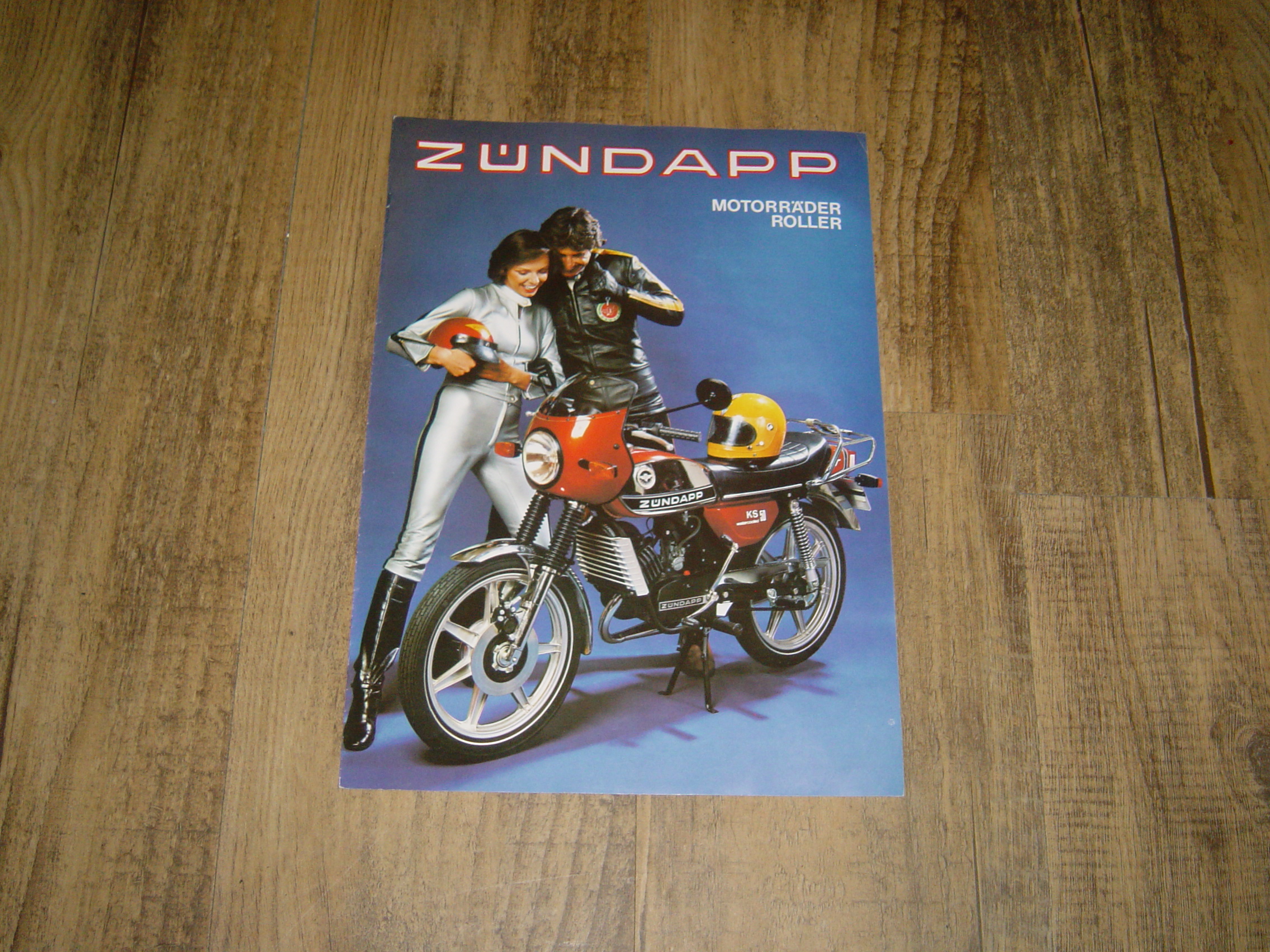 Reklame folder D - 1978 Motorräder Roller