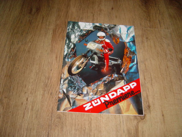 Promotional brochure Zundapp Premiere 10-1982 Copy