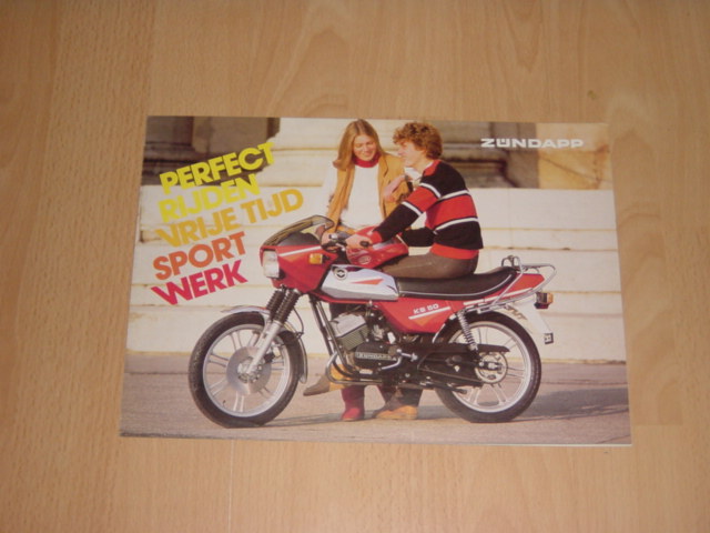 Reklame folder NL - 1984