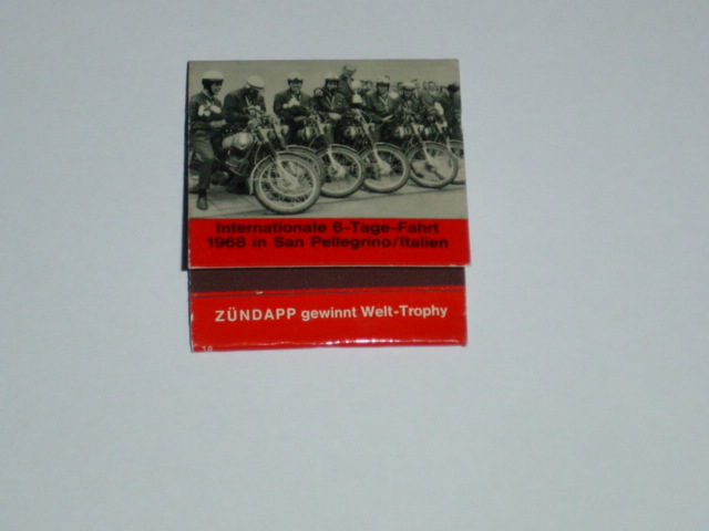 Zündapp Matches 6-Tage-Fahrt 1968