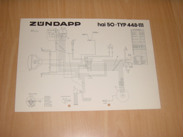 Electical diagram 448-111 Hai 50