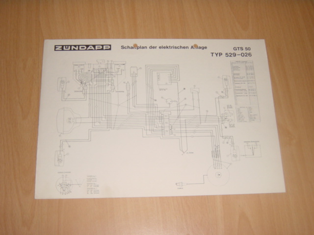 Electical diagram 529-026