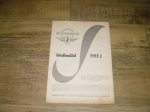 Reklame folder D - Werbemittel 1955 C