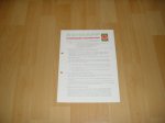 Kundendienst Nachtrichten (M) Nr. 16