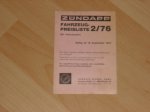 Fahrzeug Preisliste 76/2 (fur Verbraucher)