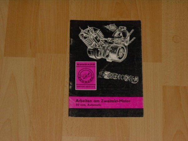 Arbeiten am Zweitaktmotor 50 ccm Automatic Typ 248 10-1969