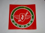 Sticker ″ Zündapp ″ 196 mm x 196 mm