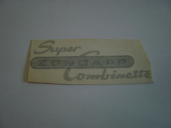 Sticker " Zündapp Super Combinette "