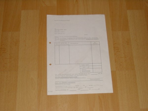 Brief Werkzeugwand 2