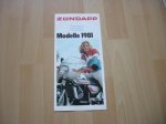 Reklame folder D - Modelle 1981
