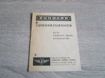 Sonderzubehör Preisliste 15-10-1961