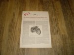 Reklame folder D - Presse 1953: Zundapp - Norma - Luxus