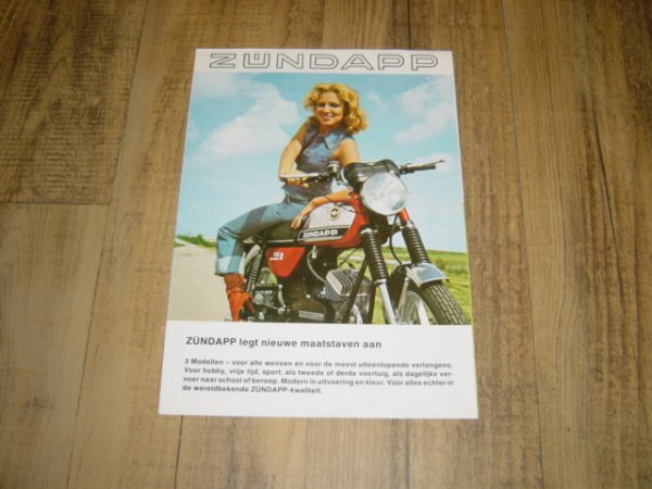 Reklame folder NL - 1977 - 1