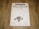 Onderdelen catalogus 687/689 grasmaaier 1975-01