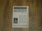 Bootsmotor Preisliste 20 Type 304