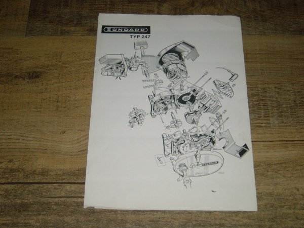 Motor doorsnede type 247