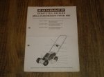 Onderdelen catalogus 686 grasmaaier 1971-10