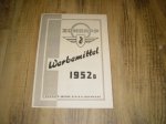 Reklame folder D - Werbemittel 1952 B