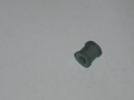 Rubberen buffer met randen