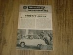 Reklame folder D - Janus 250 Mechaniker und Maschinenbauer