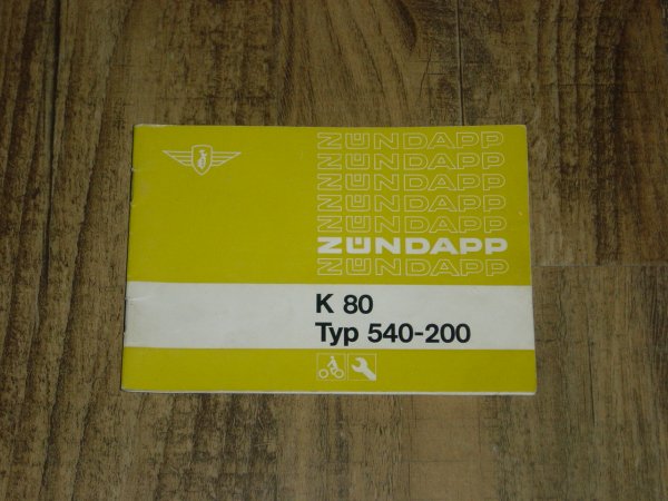 Instructieboekje D - 540 - 200 K 80