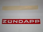 Raam sticker ″ Zündapp ″ 360mm x 50mm