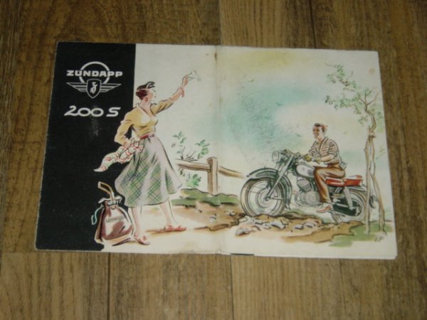 Reklame folder D - 200S
