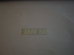 Sticker Grasmaaier ″ MM 50 ″