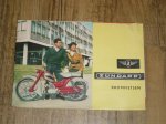 Reklame folder NL - 1961 Bromfietsen