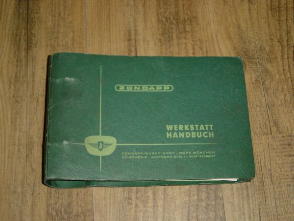 Werkstatt Handbuch D- 1954
