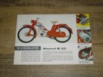 Reklame folder D - Moped M 50